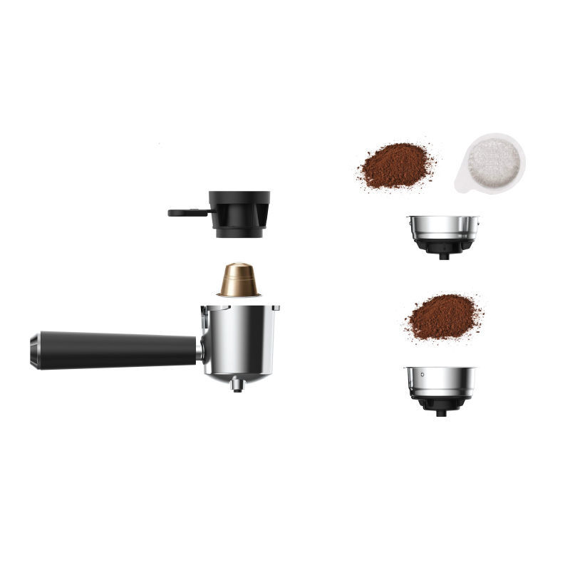 Primo PREM-40444 Καφετιέρα Espresso- Cappucino για Αλεσμένο καφέ και Κάψουλα 20Bar/ 1050W Μαύρη (400444) Primo PREM-40444 Καφετιέρα Espresso- Cappucino για Αλεσμένο καφέ και Κάψουλα 20Bar/ 1050W Μαύρη (400444)
